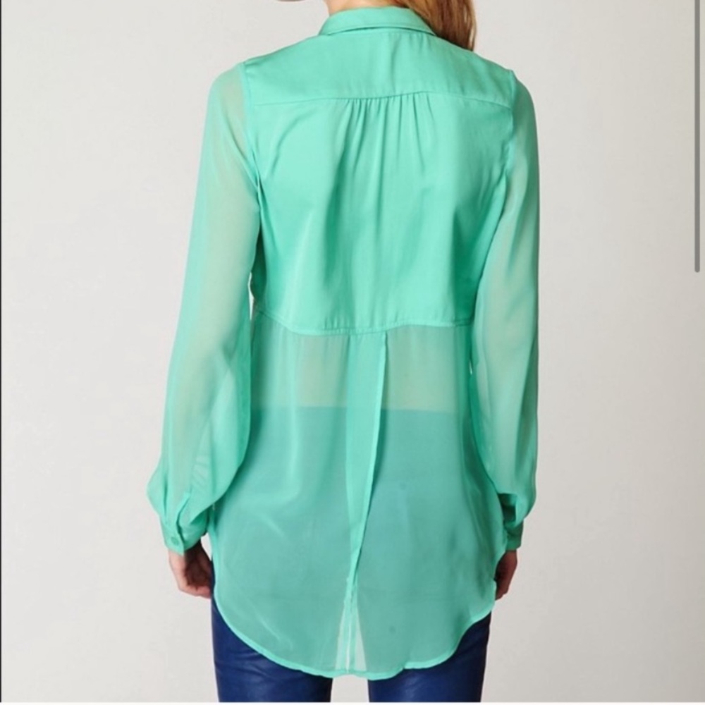 Free People Long Sleeve Blouse - Picture 2 of 5